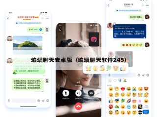 蝙蝠聊天安卓版（蝙蝠聊天软件245）
